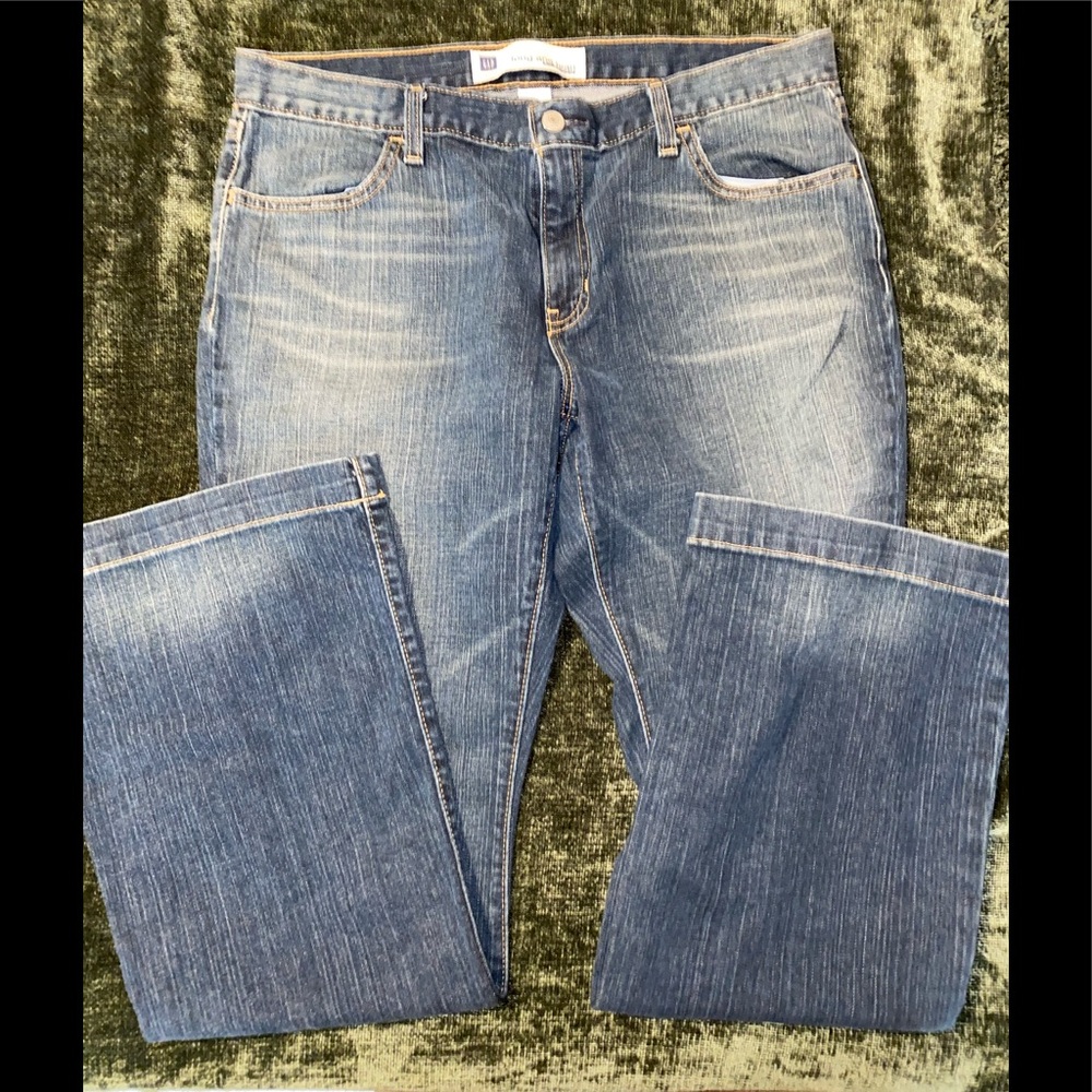 GAP sz14R  Long & Lean Stretch jeans